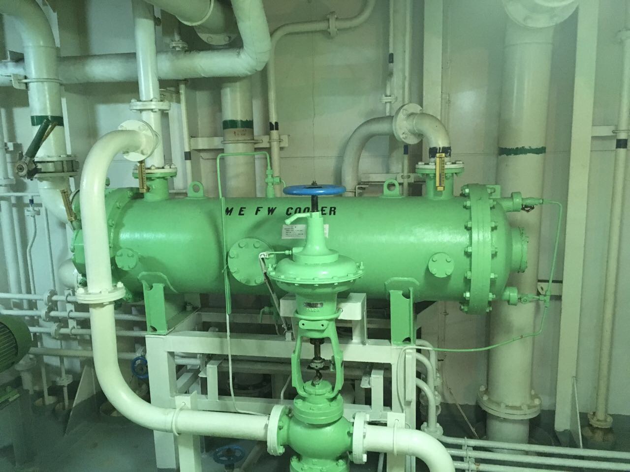 Main Engine Fresh Water Cooler